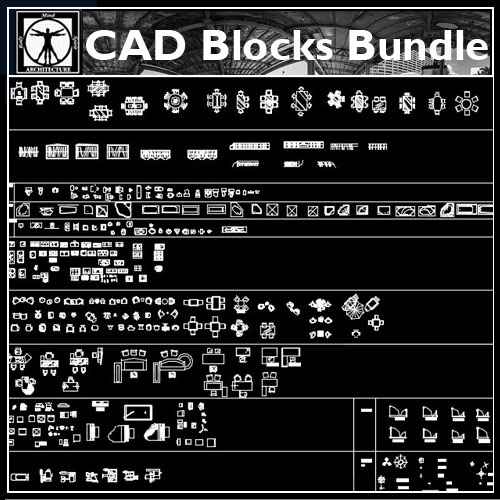 Interior Design CAD Collection