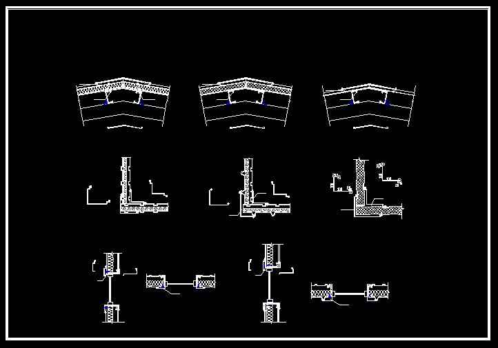 Tropical Architecture CAD Blocks DWG - Brise Soleil Louvre Shading | Free Download - Image 9