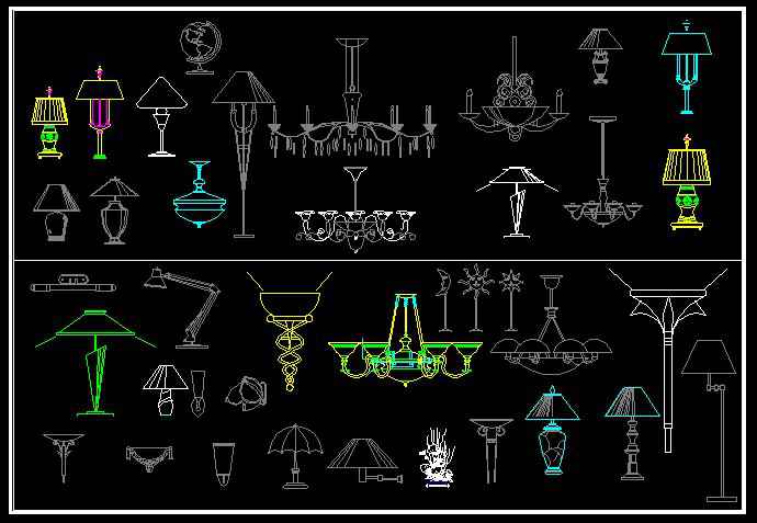 Scandinavian Interior CAD Blocks DWG - Nordic Minimalist Furniture | Free Download - Image 5