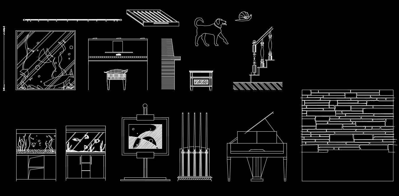 Interior design blocks Bundle - Image 15