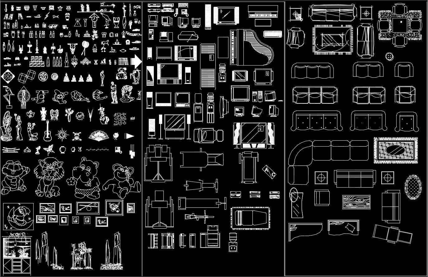Mix cad blocks bundle - Image 2