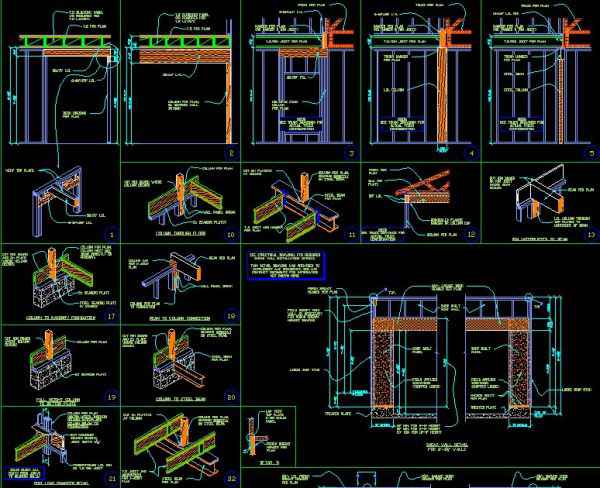 World Agricultural CAD Blocks DWG - Farm Building Silo Barn Layout | Free Download - Image 3