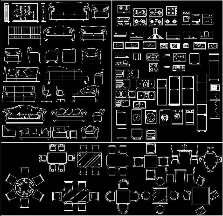 Mix cad blocks bundle - Image 3