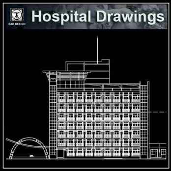 Hospital Cad Drawings