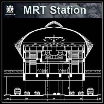 MRT Station Cad Drawings 1