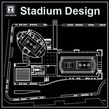 Stadium Cad Drawings 2