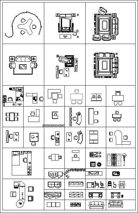 Interior Design CAD Blocks Bundle - Image 2