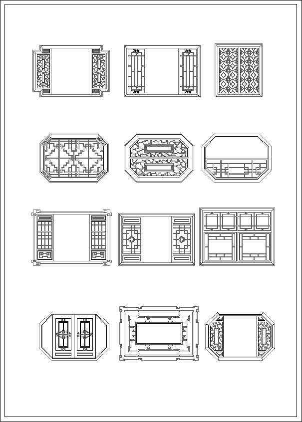 Chinese window drawing - Image 2