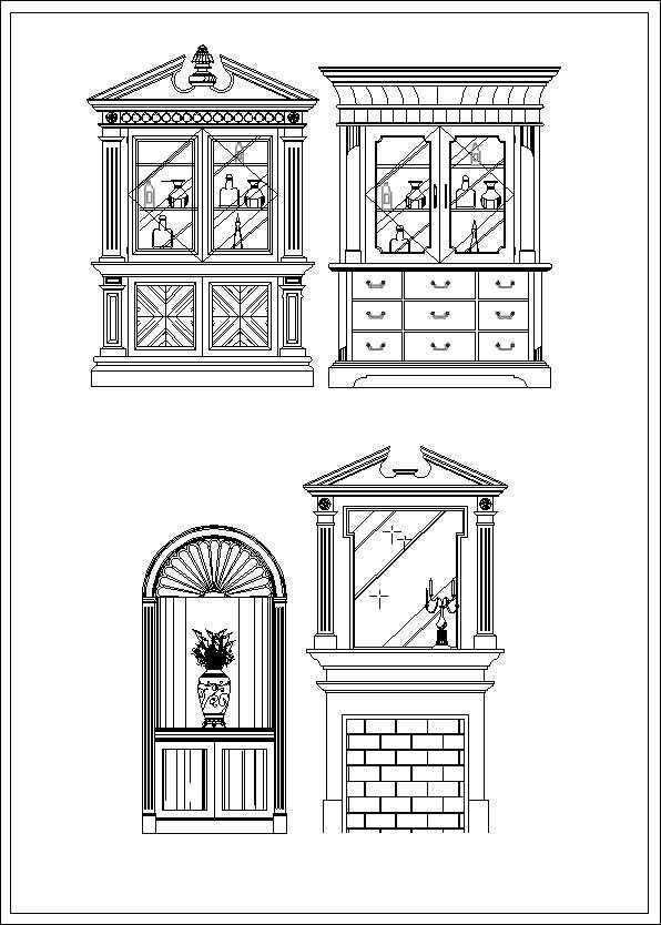 Furniture Elevation design - Image 7