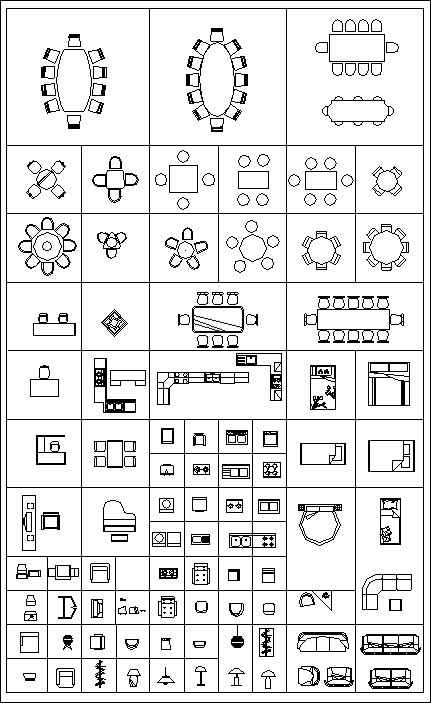 Interior Design CAD Blocks Bundle - Image 3