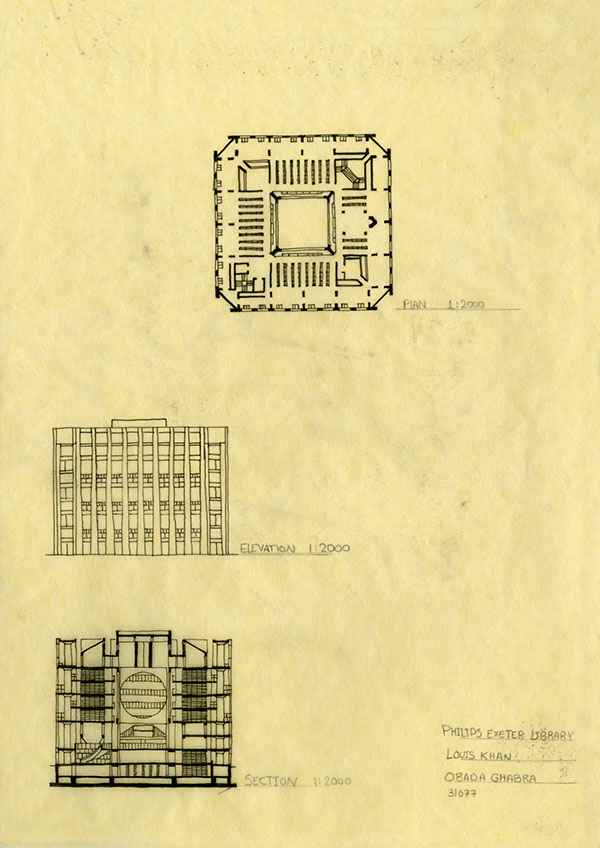 💎【World Architecture Projects】Exeter Library - Louis Kahn - Image 9