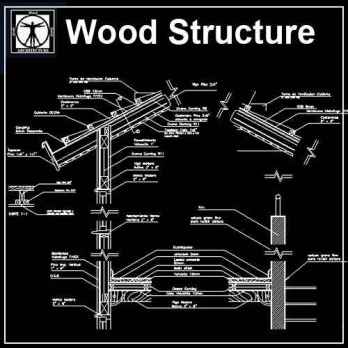 Free Wood Structure Details 1