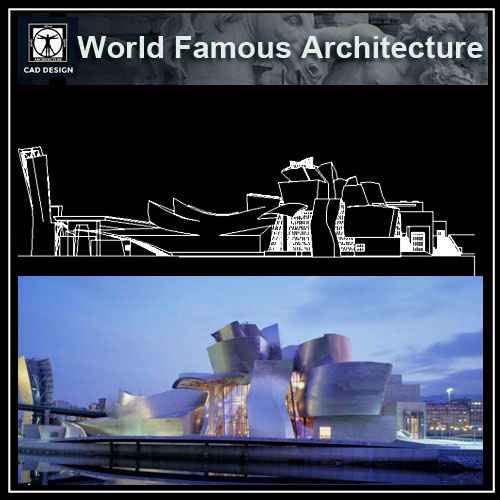 💎【World Architecture Projects】Guggenheim Museum Bilbao