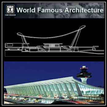 Free Washington Dulles International Airport Drawing