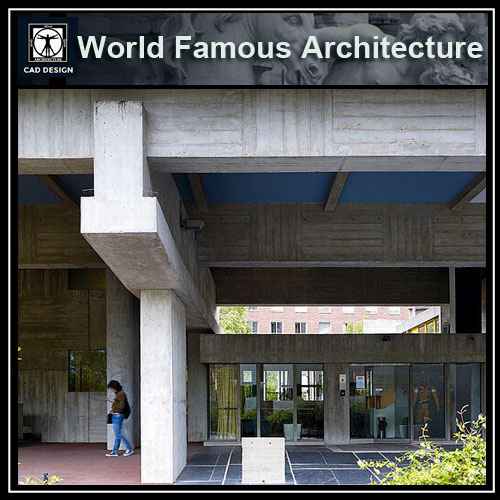 💎【World Architecture Projects】Pavillion suisse CAD Drawings