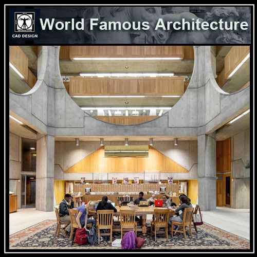💎【World Architecture Projects】Exeter Library - Louis Kahn