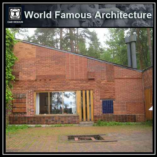 💎【World Architecture Projects】Alvar aalto summer house - Muuratsalo Experimental House