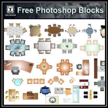 Free Photoshop PSD Desk Blocks 1