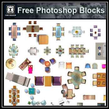 Free Photoshop PSD Desk Blocks 2
