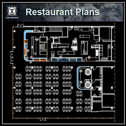Restaurant plan design