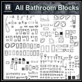 All Bathroom Blocks Bundle
