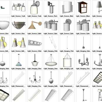 Sketchup Lighting 3D models download