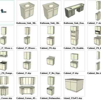 Sketchup Cabinetry 3D models download