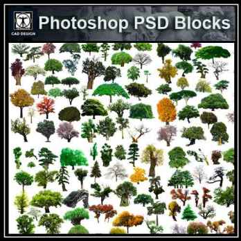 PSD Landscape Tree Blocks 8