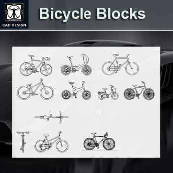 Transportation Blocks-bicycles