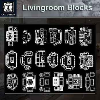 Free Living room blocks