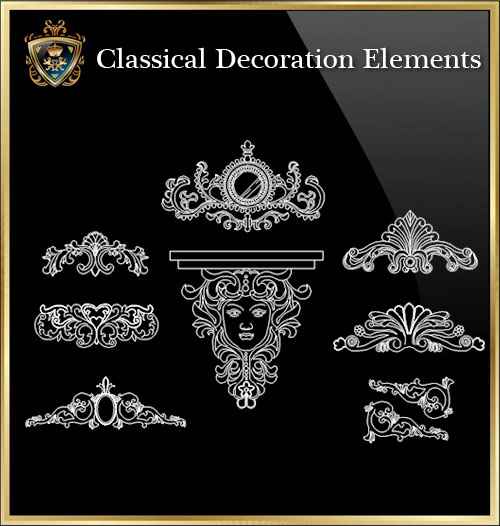 Free Classical Decoration Elements 6