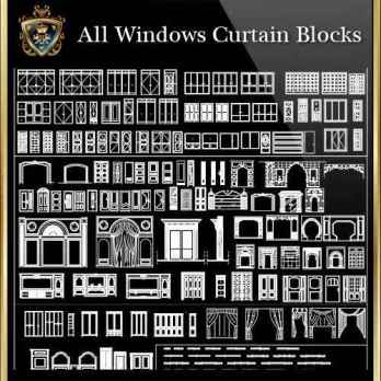 Windows Curtain Blocks Collection (All in one!!)