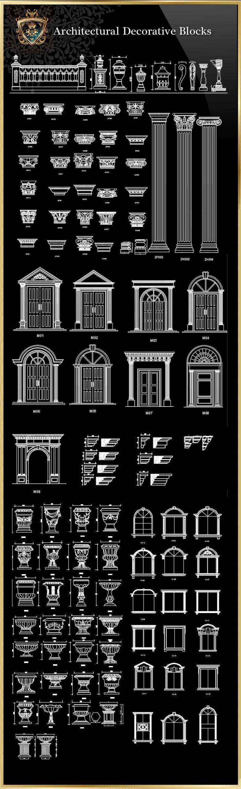 Architectural decorative blocks - Image 2