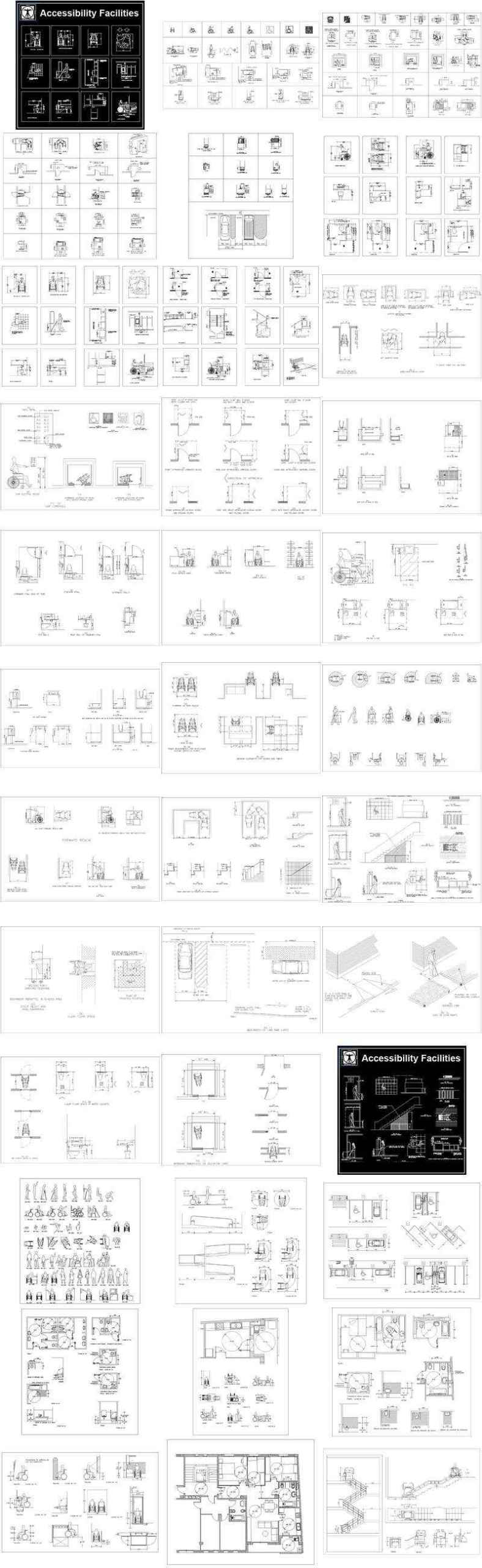 【All 40 Architecture CAD Details Collections】 (Total 40 Best Collections) - Image 11
