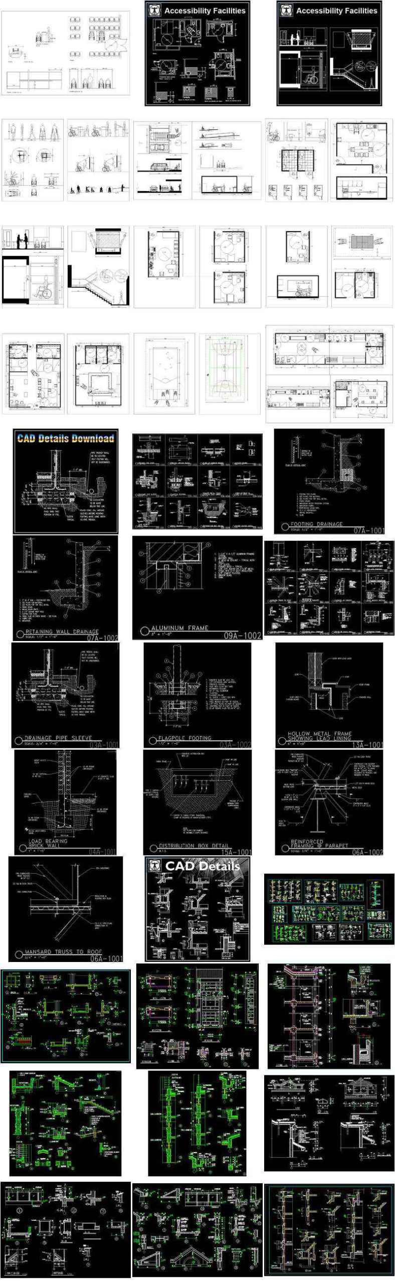 【All 40 Architecture CAD Details Collections】 (Total 40 Best Collections) - Image 10