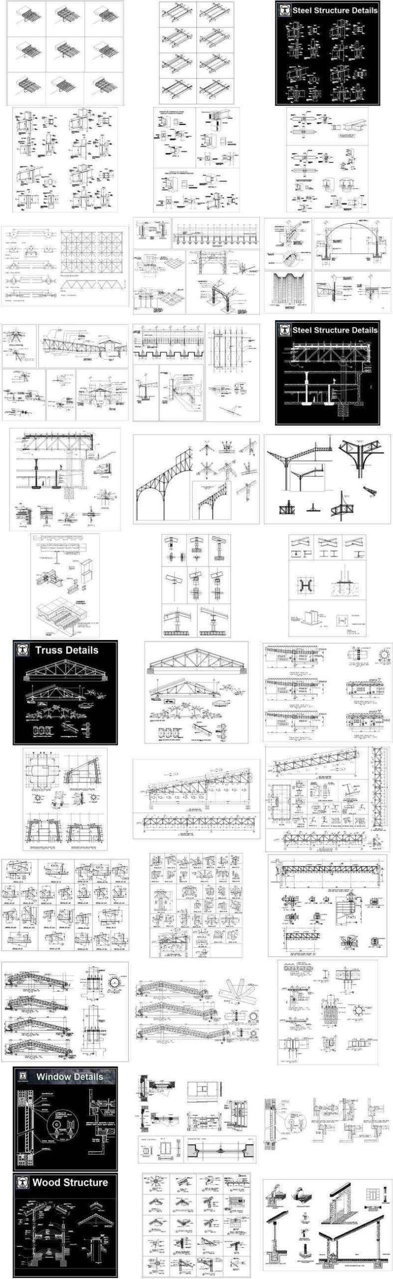 【All 40 Architecture CAD Details Collections】 (Total 40 Best Collections) - Image 4