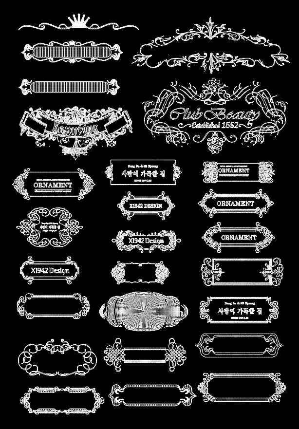 【Over 1000+ Architecture Ornamental Elements】(Best Collections!!) - Image 47