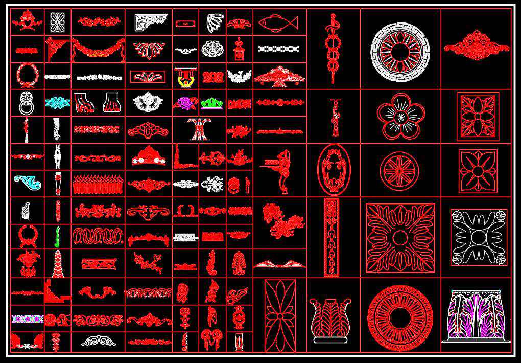 【Over 1000+ Architecture Ornamental Elements】(Best Collections!!) - Image 21