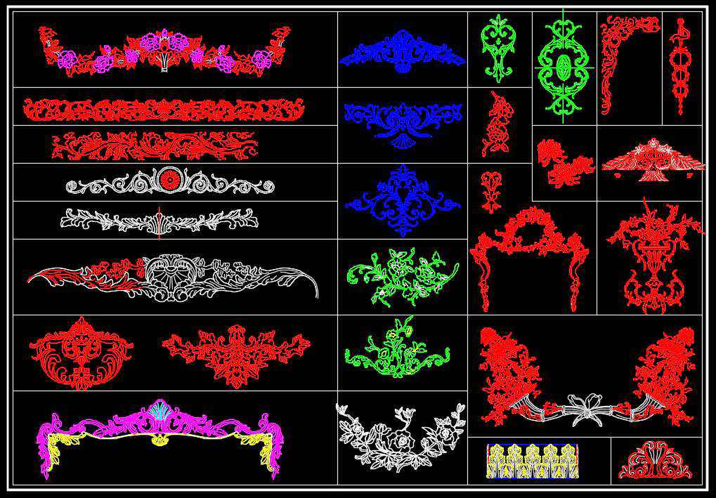 【Over 1000+ Architecture Ornamental Elements】(Best Collections!!) - Image 18