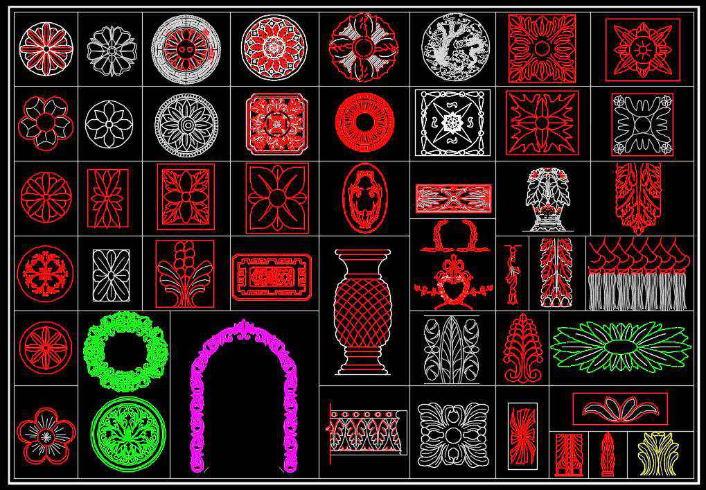 【Over 1000+ Architecture Ornamental Elements】(Best Collections!!) - Image 17