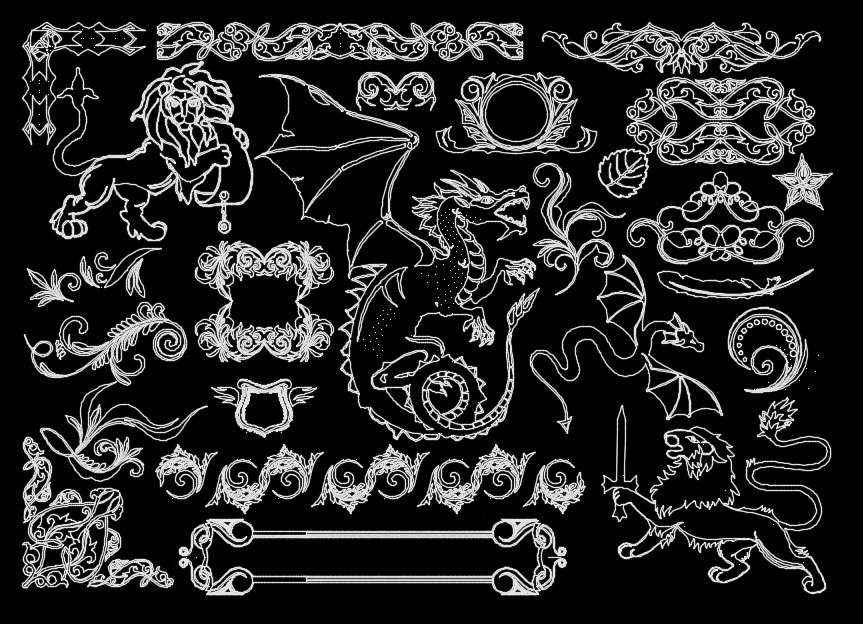 【Over 1000+ Architecture Ornamental Elements】(Best Collections!!) - Image 12