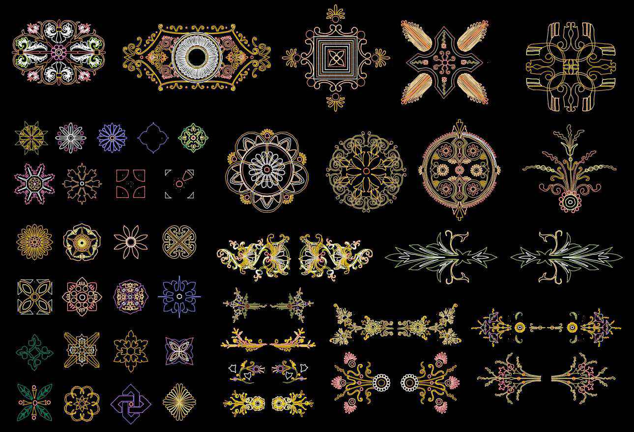 【Over 1000+ Architecture Ornamental Elements】(Best Collections!!) - Image 10