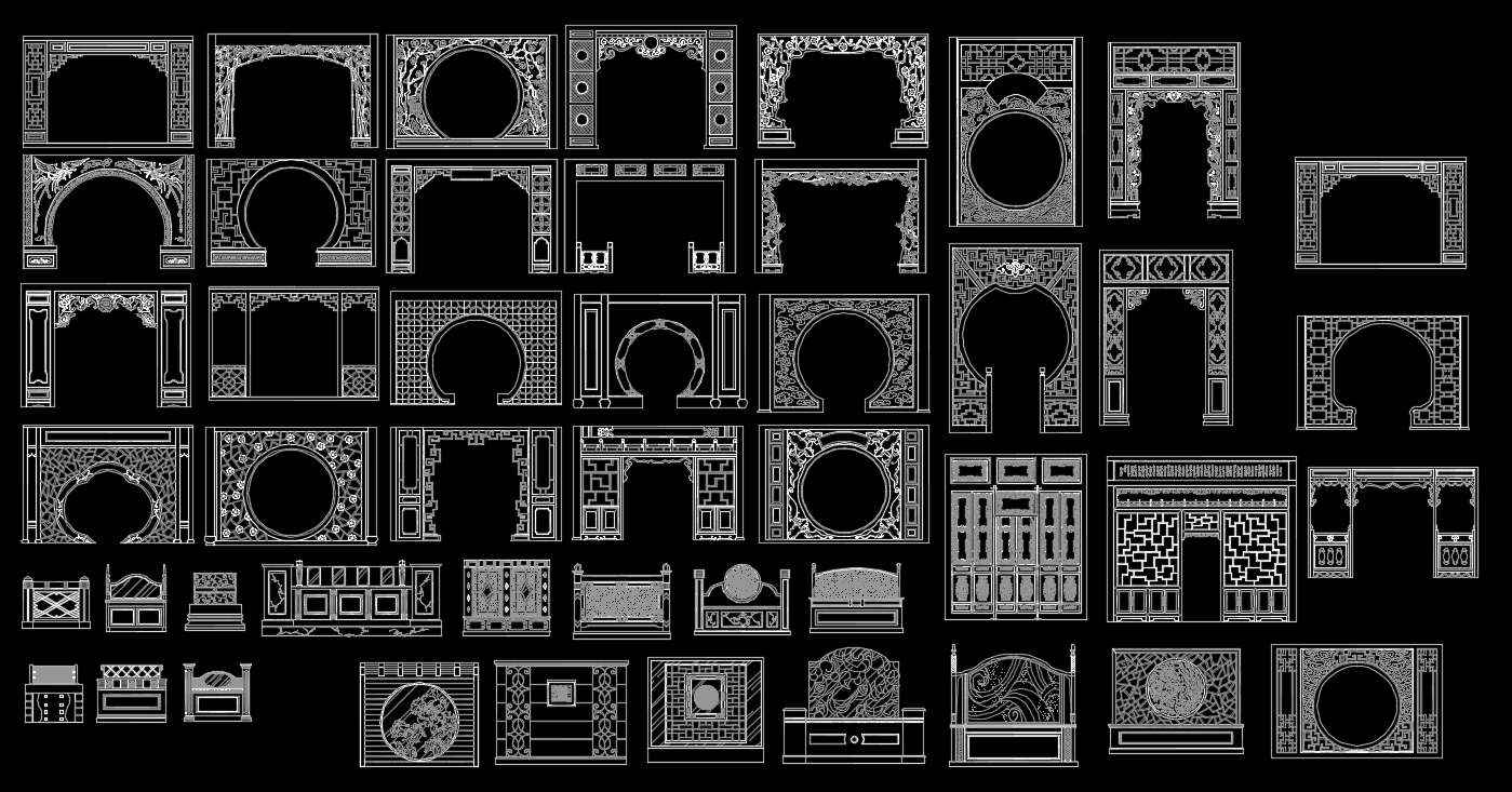 【Over 1000+ Architecture Ornamental Elements】(Best Collections!!) - Image 32