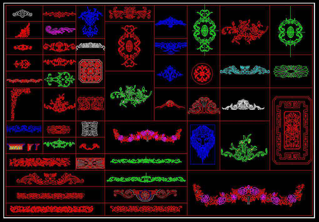 【Over 1000+ Architecture Ornamental Elements】(Best Collections!!) - Image 31
