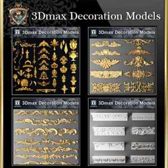 【All 3D Max Decoration Models Bundle】(Best Recommanded!!)