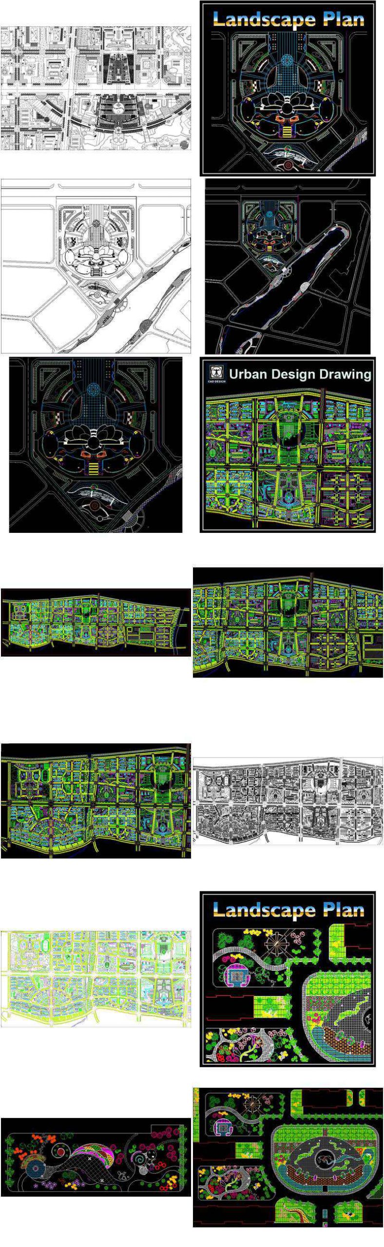 【All Urban Design CAD Drawings Collections】(Best Recommanded!!) - Image 11
