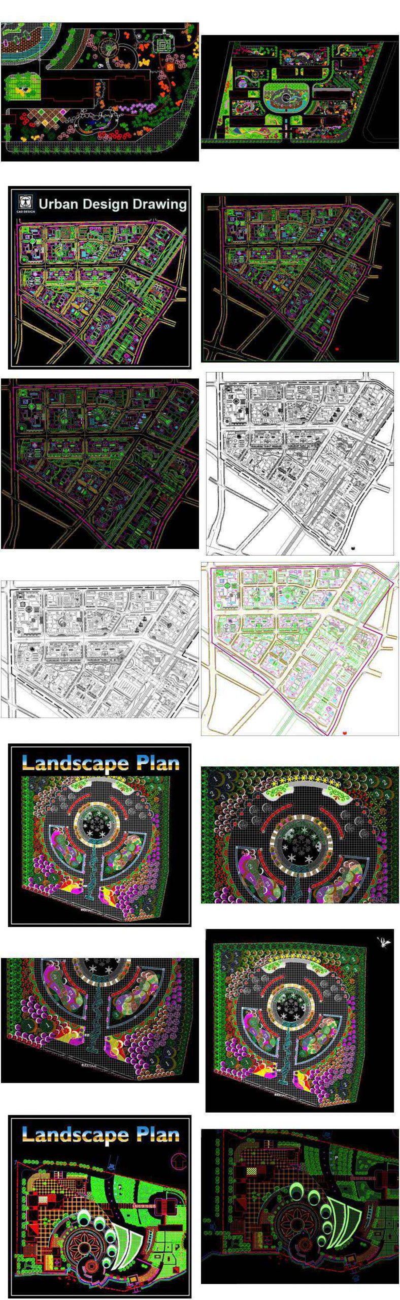 【All Urban Design CAD Drawings Collections】(Best Recommanded!!) - Image 10
