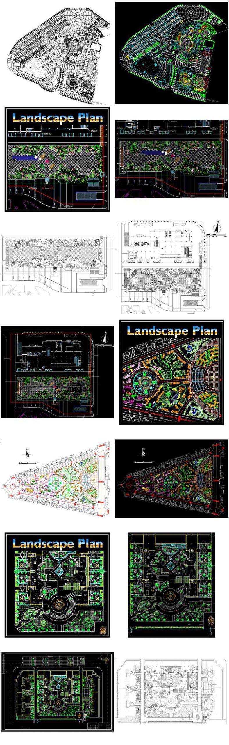 【All Urban Design CAD Drawings Collections】(Best Recommanded!!) - Image 7