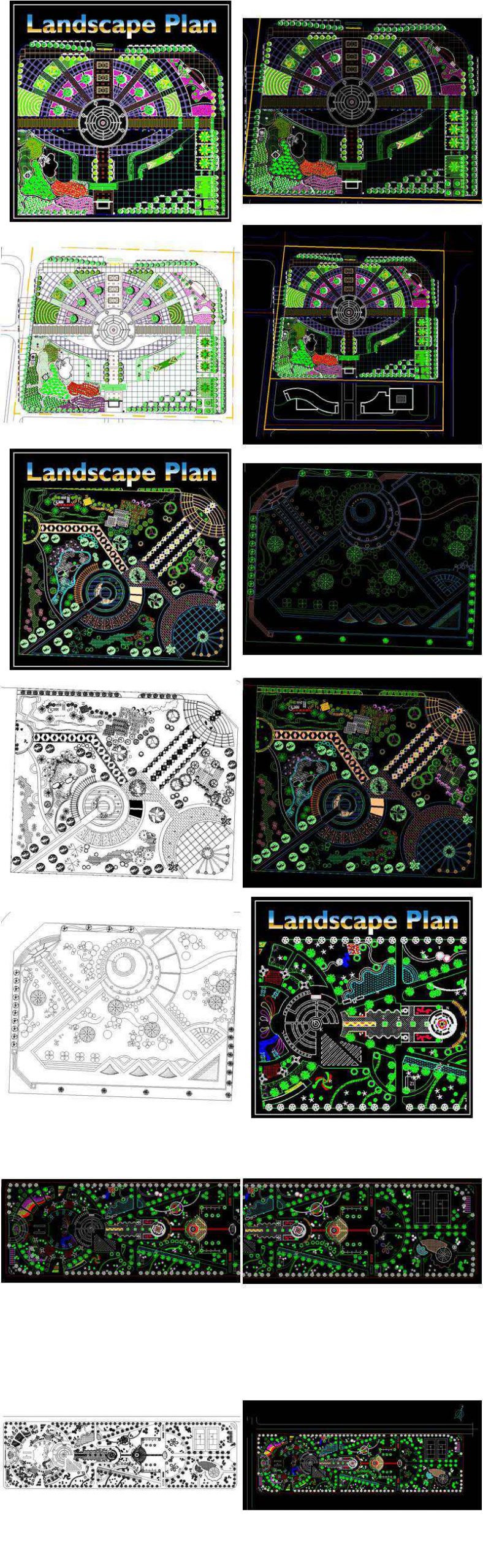 【All Urban Design CAD Drawings Collections】(Best Recommanded!!) - Image 6