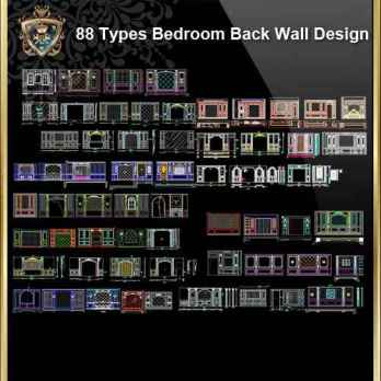88 Types Bedroom Back Wall Design